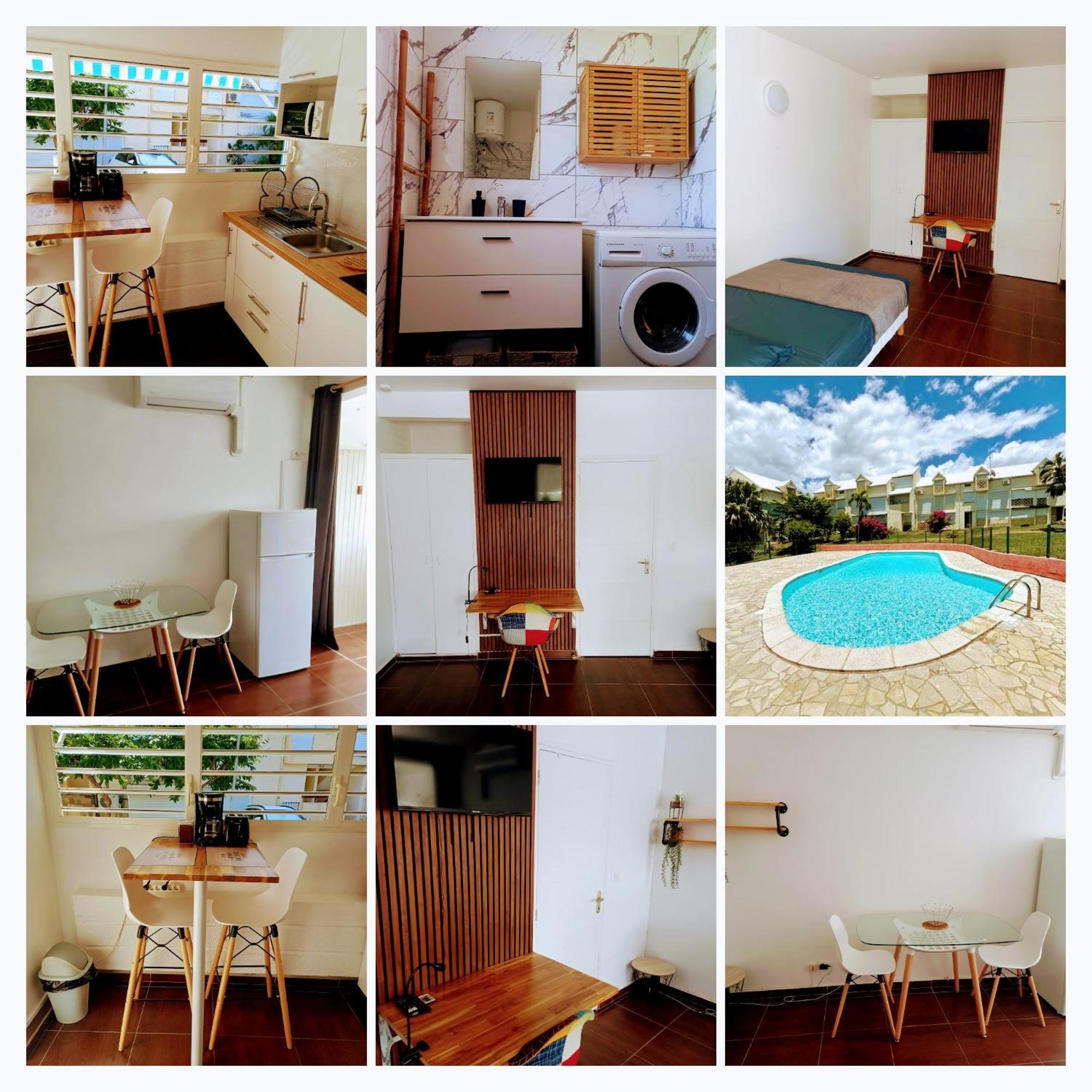 Le Studio Oncle Sam - Acces Piscine Et Plage Le Gosier  Buitenkant foto